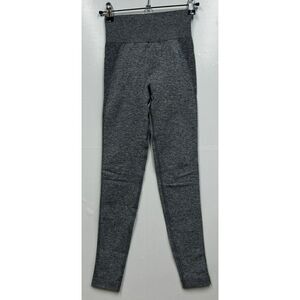 Gym Shark XS Grey Heathered Leggings Blue‎ Workout Yoga running
